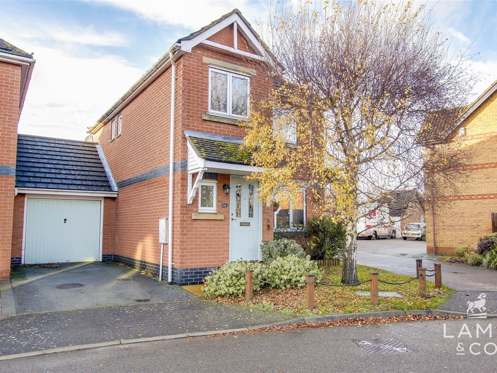 3 bed detached house for sale in Barrell Close, Frating, Colchester CO7, £350,000