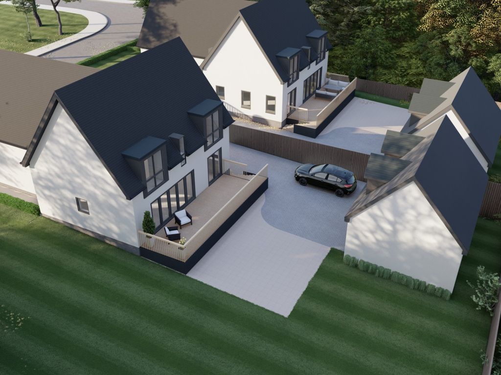 New home, 4 bed detached house for sale in Braidwood Road, Braidwood, Carluke, South Lanarkshire ML8, £590,000