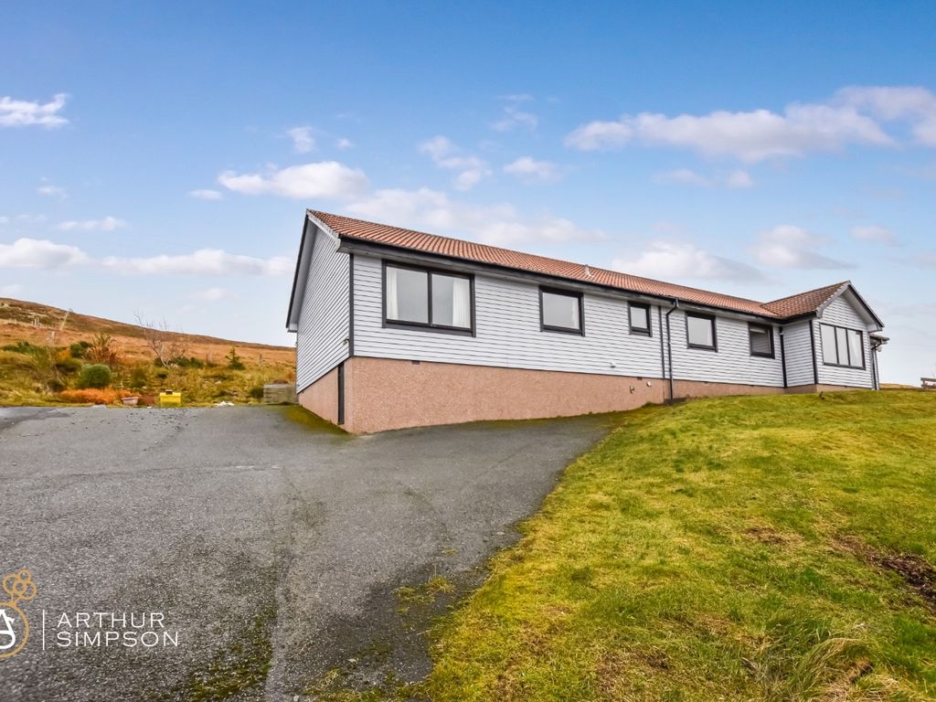 4 bed detached bungalow for sale in Kirstjenn, Vidlin, Shetland ZE2, £255,000