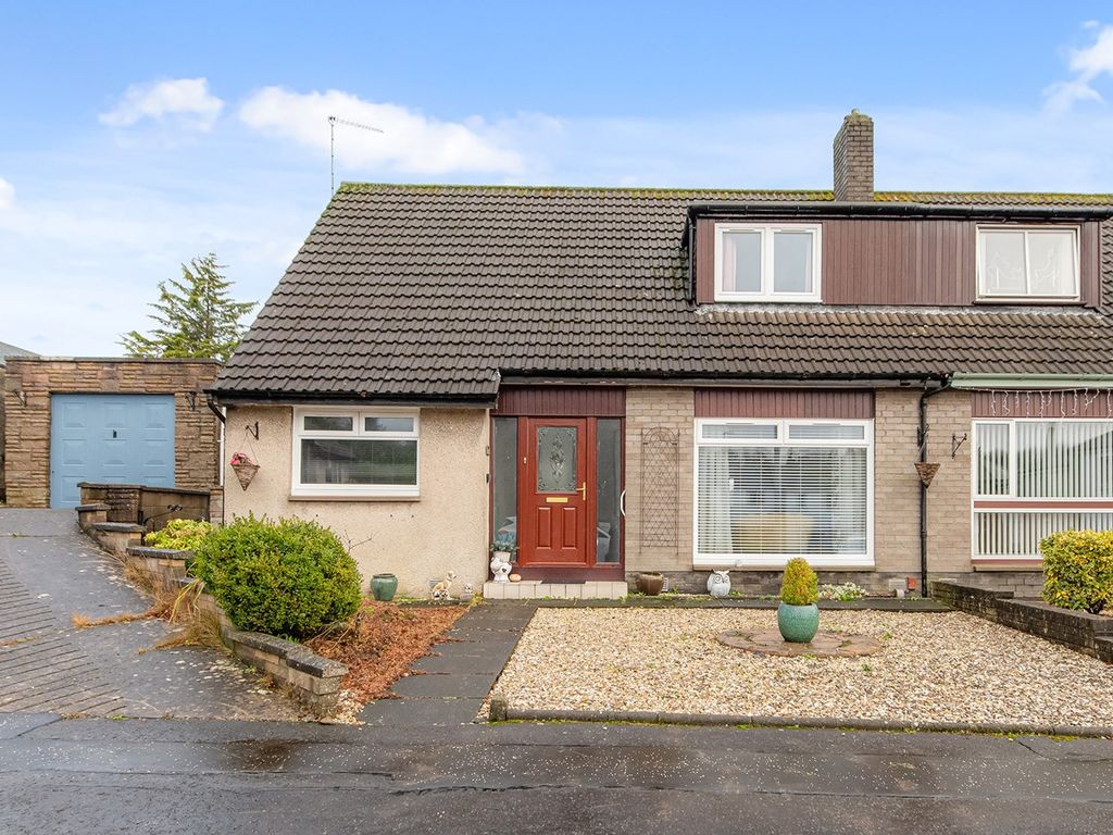 3 bed semi-detached house for sale in Pardovan Place, Camelon, Falkirk FK1, £218,500