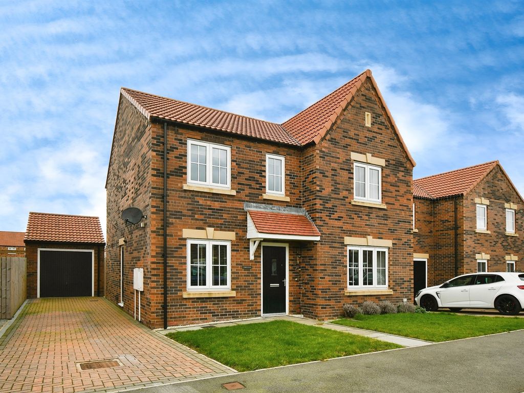 4 bed detached house for sale in Langhorn Drive, Howden, Goole DN14, £365,000