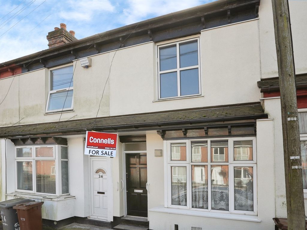 3 bed terraced house for sale in Granville Street, Wolverhampton WV2, £150,000