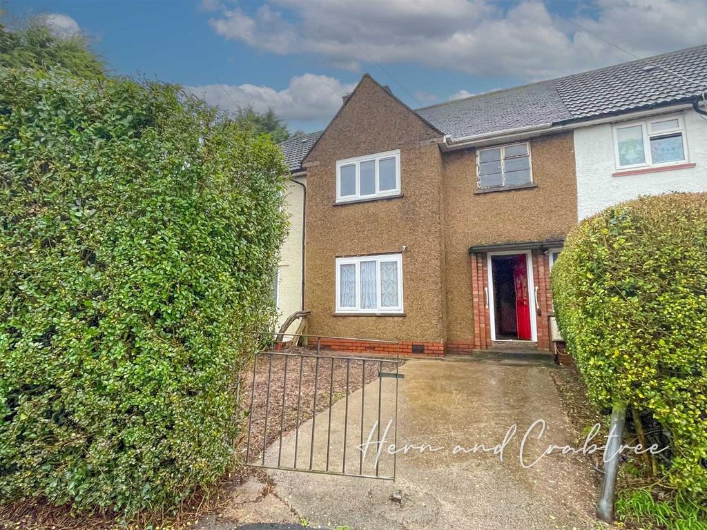 3 bed terraced house for sale in Manorbier Crescent, Rumney, Cardiff CF3, £150,000