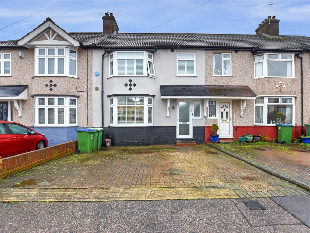 3 bed terraced house for sale in Cartmel Road, Bexleyheath, Kent DA7, £465,000