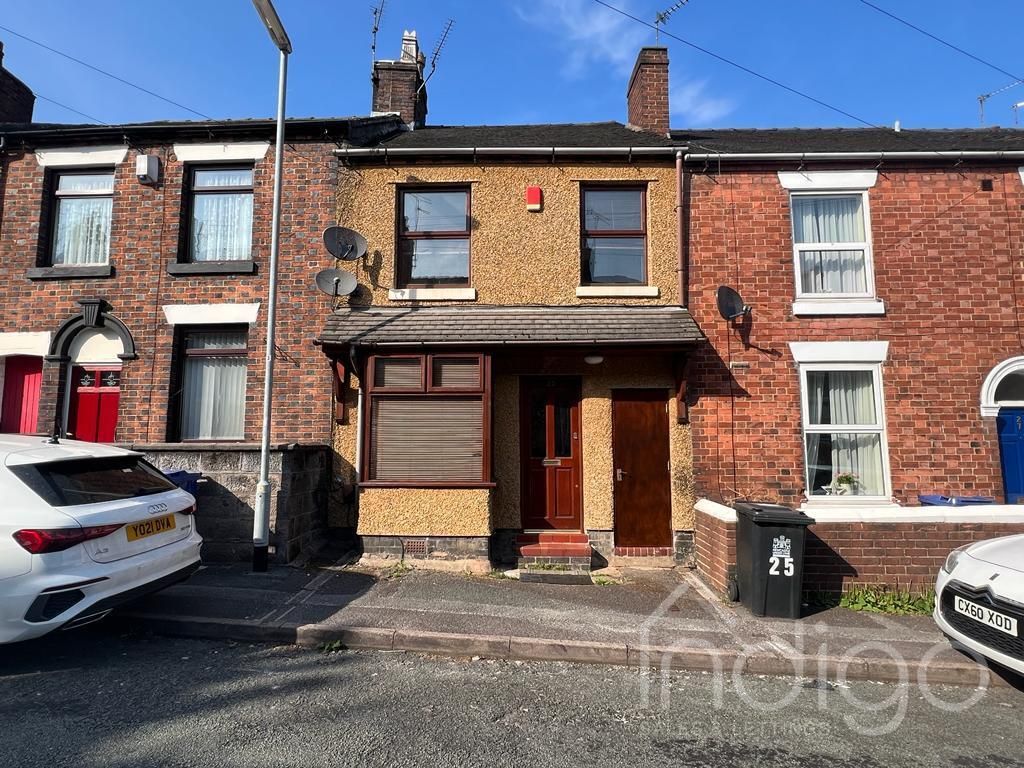 2 bed terraced house for sale in Brindley Street, Newcastle-Under-Lyme ST5, £97,750