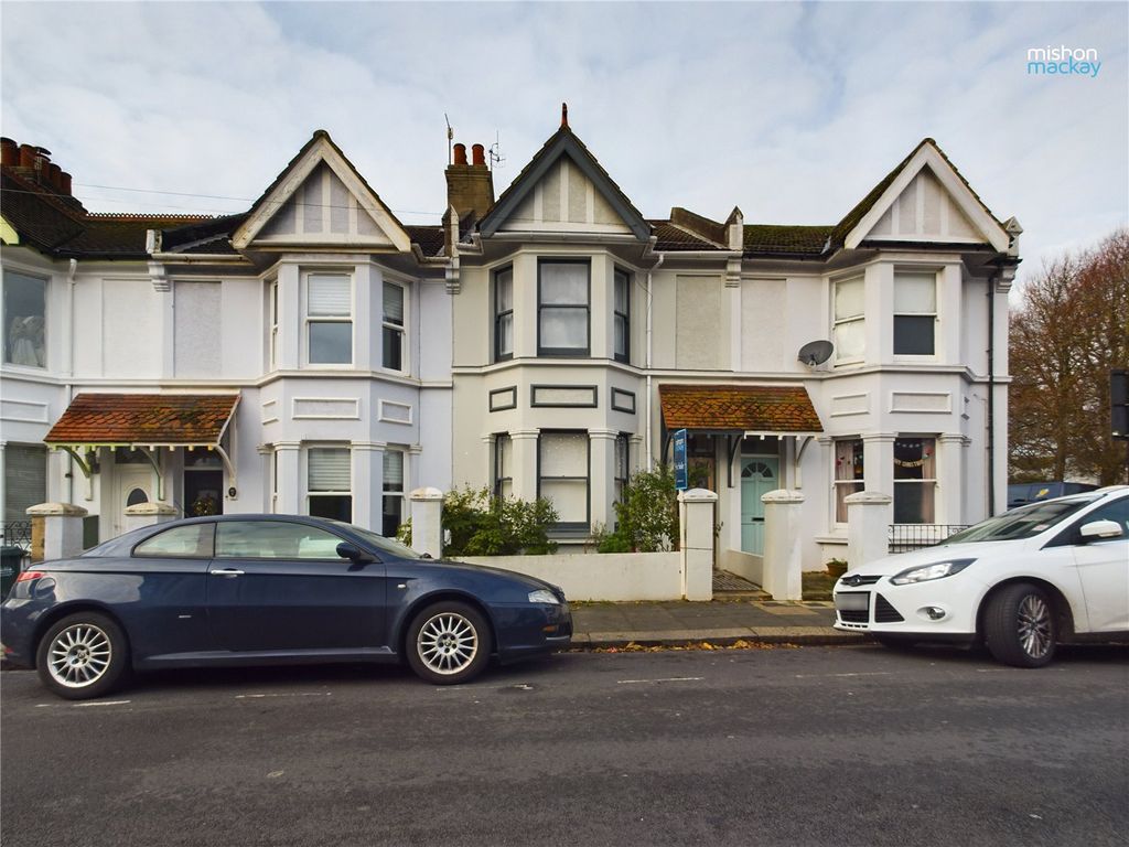 4 bed terraced house for sale in Tamworth Road, Hove BN3, £775,000