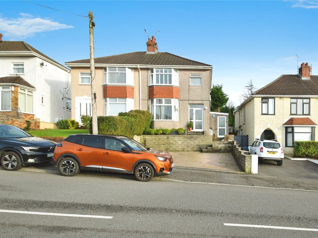 3 bed semi-detached house for sale in Goetre Fawr Road, Killay, Swansea SA2, £270,000