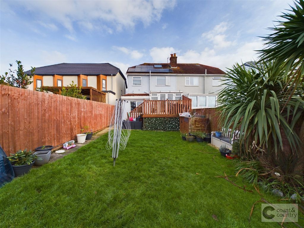 4 bed semi-detached house for sale in Newton Road, Kingskerswell, Newton Abbot TQ12, £350,000