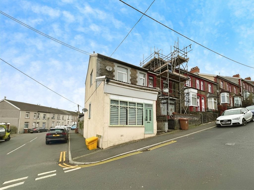 3 bed end terrace house for sale in Bryngelli Terrace, Abertridwr, Caerphilly CF83, £150,000