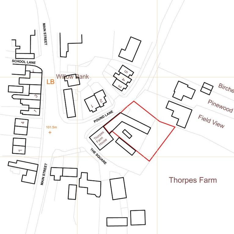 Land for sale in Building Plot Adjacent To Thorpes Farmhouse, The Square, Preston Bissett, Buckingham, Buckinghamshire MK18, £230,000