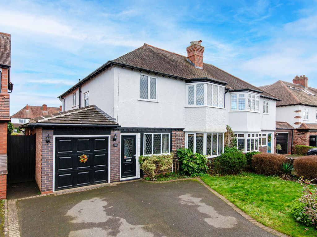 4 bed semi-detached house for sale in Green Lanes, Wylde Green, Sutton Coldfield B73, £535,000
