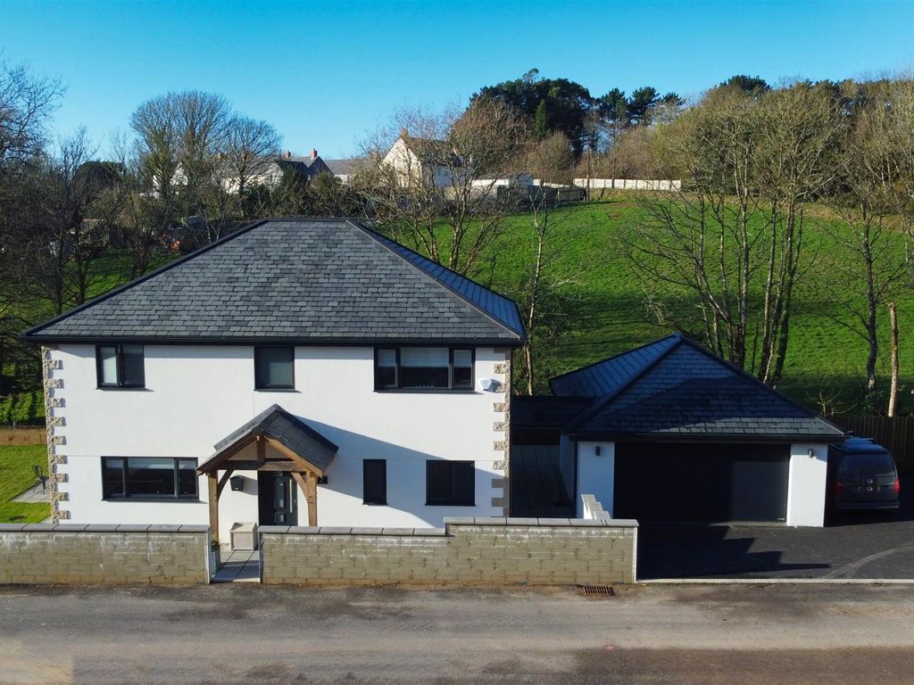 New home, 4 bed detached house for sale in Sunnyvale Meadow, Hewas Water, St. Austell PL26, £700,000