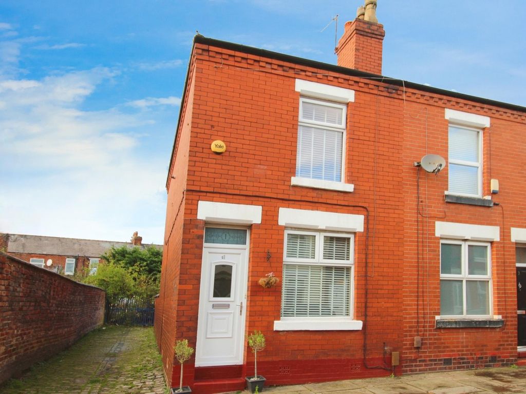 2 bed end terrace house for sale in Reuben Street, Stockport, Greater Manchester SK4, £220,000