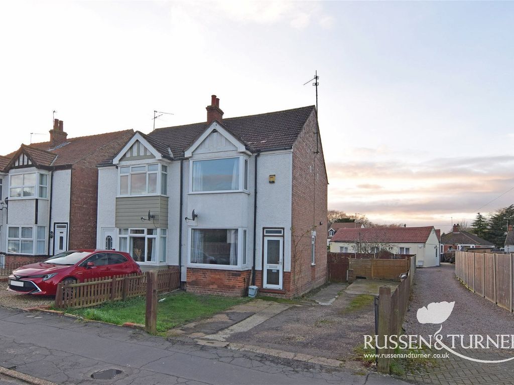 2 bed semi-detached house for sale in Wootton Road, South Wootton, King's Lynn PE30, £229,995