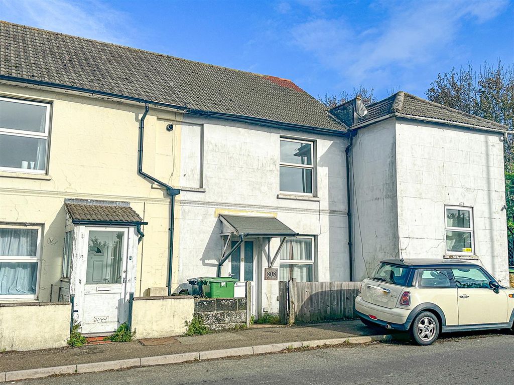 2 bed terraced house for sale in The Ridge, St. Leonards-On-Sea TN37, £130,000