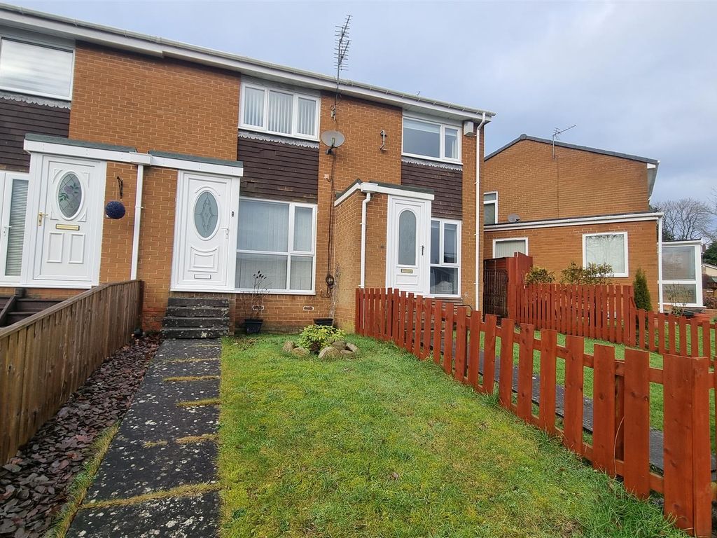 2 bed terraced house for sale in Hamsterley Drive, Crook DL15, £90,000