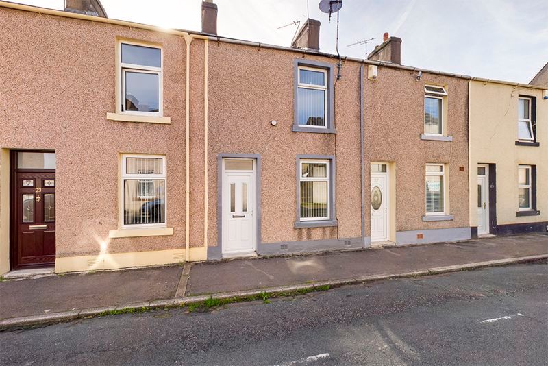 2 bed terraced house for sale in Harcourt Street, Workington CA14, £77,500