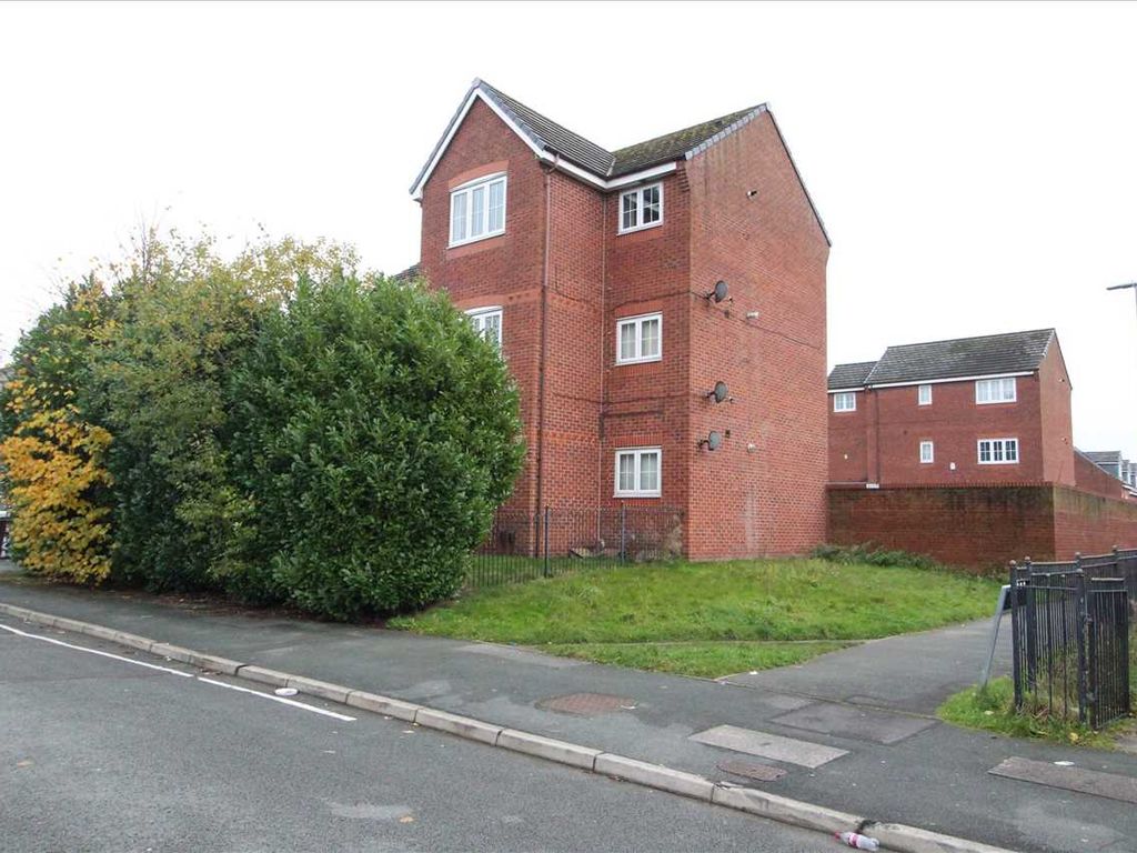 2 bed flat for sale in Wervin Road, Kirkby, Liverpool L32, £47,500