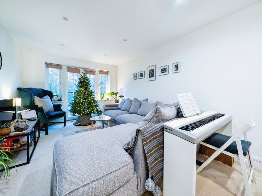 2 bed flat for sale in Woodham Place, Sheerwater Road, Woodham, Surrey KT15, £340,000