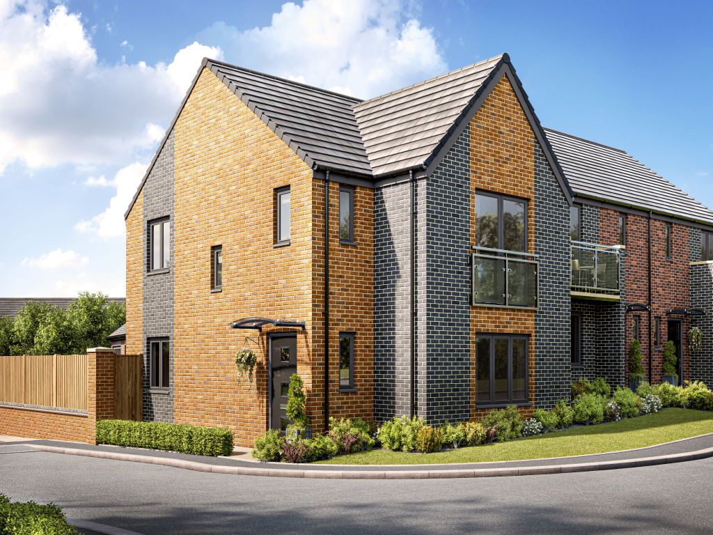 New home, 3 bed detached house for sale in "The Sherwood Corner" at Aykley Heads, Durham DH1, £344,950