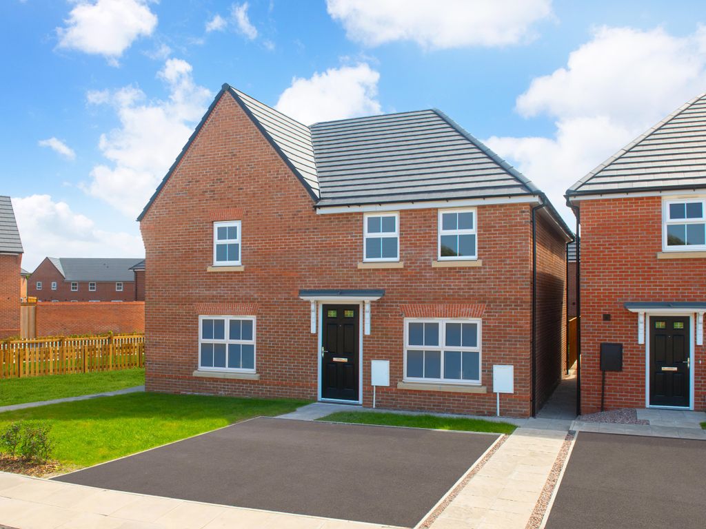 New home, 3 bed semi-detached house for sale in "Woodbury" at Liverpool Road, Formby, Liverpool L37, £300,000