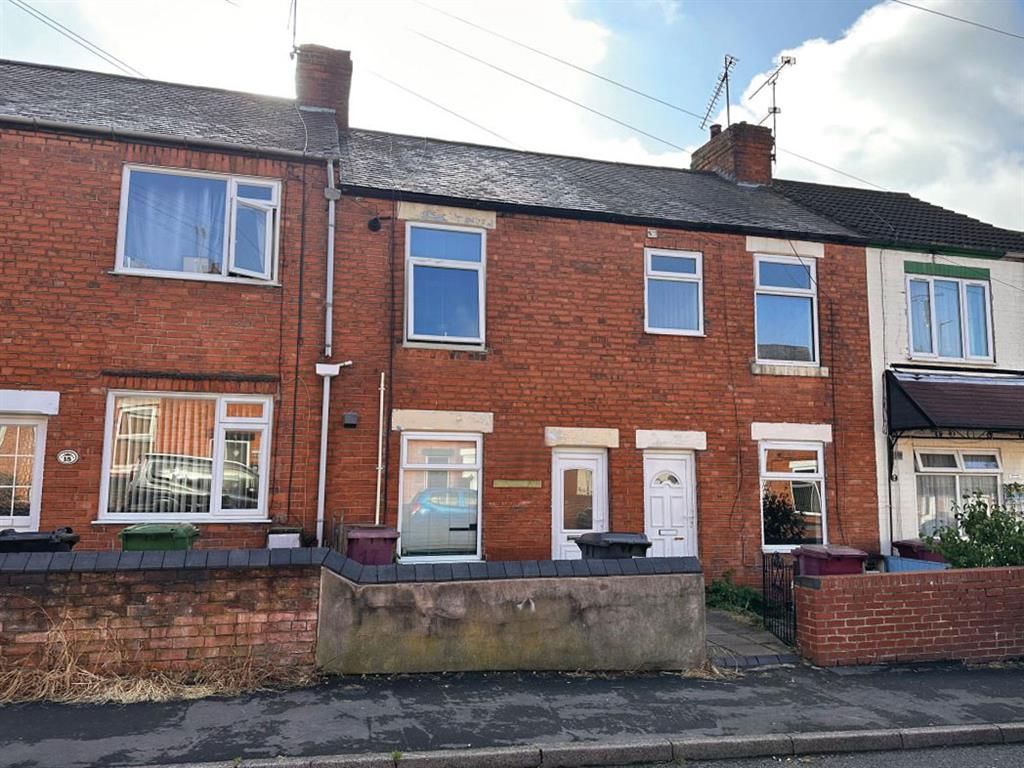 2 bed terraced house for sale in Welbeck Street, Creswell, Worksop S80, £49,000