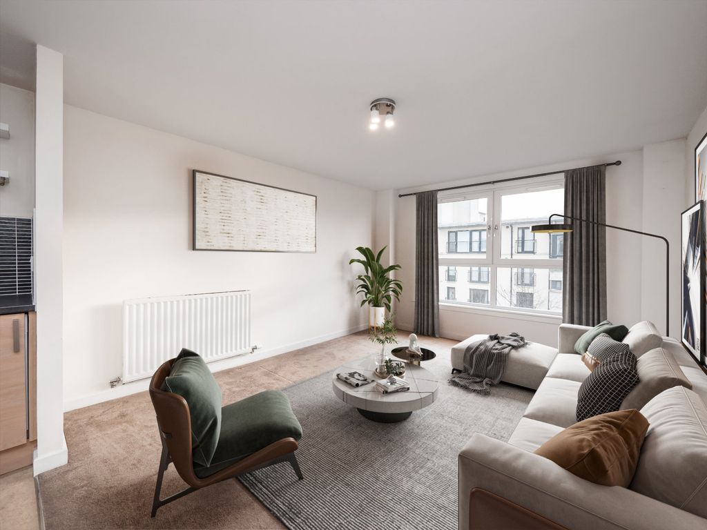 2 bed flat for sale in 56/13 Waterfront Park, Granton, Edinburgh EH5, £155,000