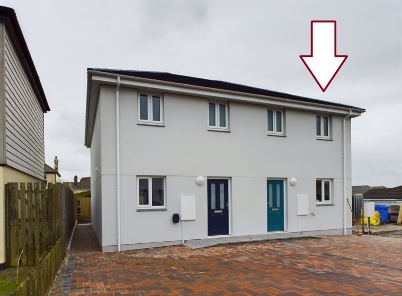 New home, 3 bed semi-detached house for sale in Kemp Close, Four Lanes, Redruth TR16, £265,000