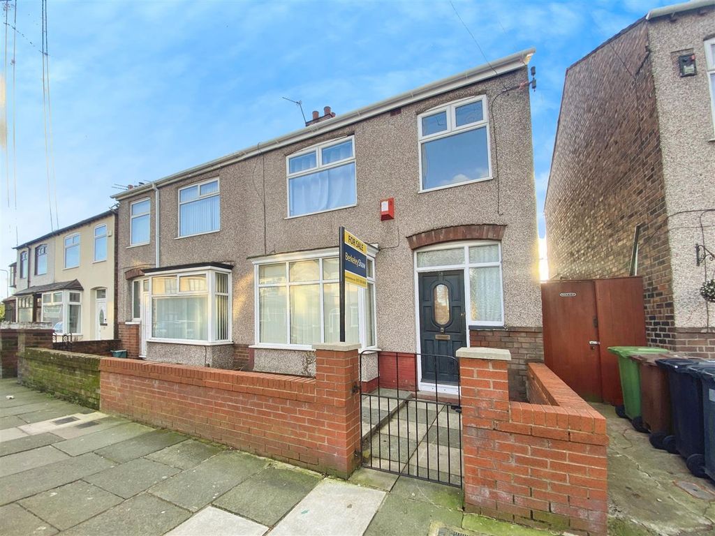 3 bed semi-detached house for sale in Myers Road East, Crosby, Liverpool L23, £199,500