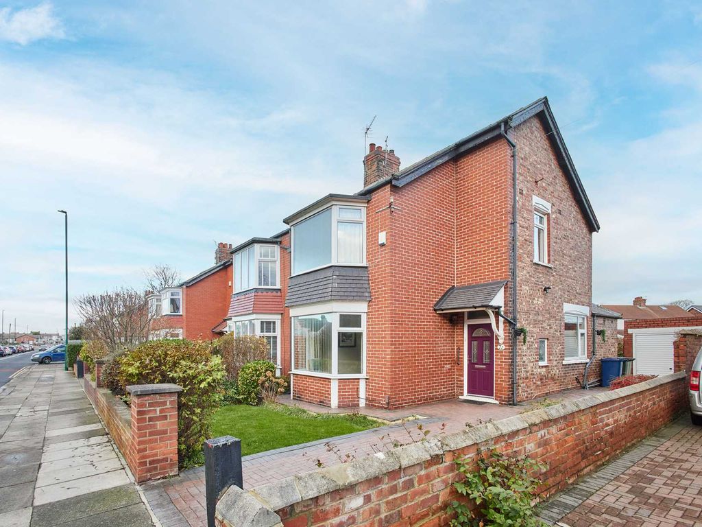 3 bed semi-detached house for sale in Redcar Lane, Redcar TS10, £185,000