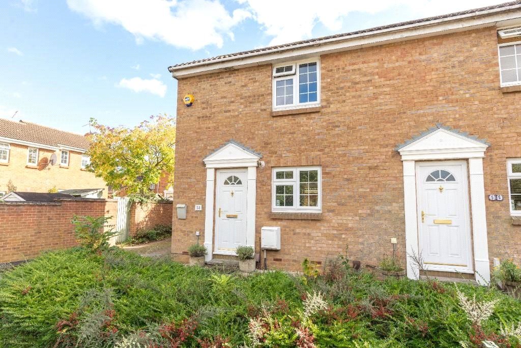 1 bed end terrace house to rent in Finnart Close, Weybridge, Surrey KT13, £1,400 pcm