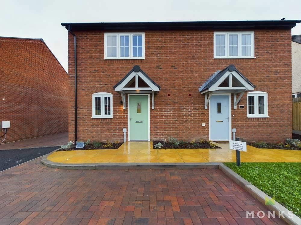 New home, 2 bed semi-detached house for sale in Plot 27 Hall Farm Drivelaureate Ley, Minsterley, Shrewsbury SY5, £220,000
