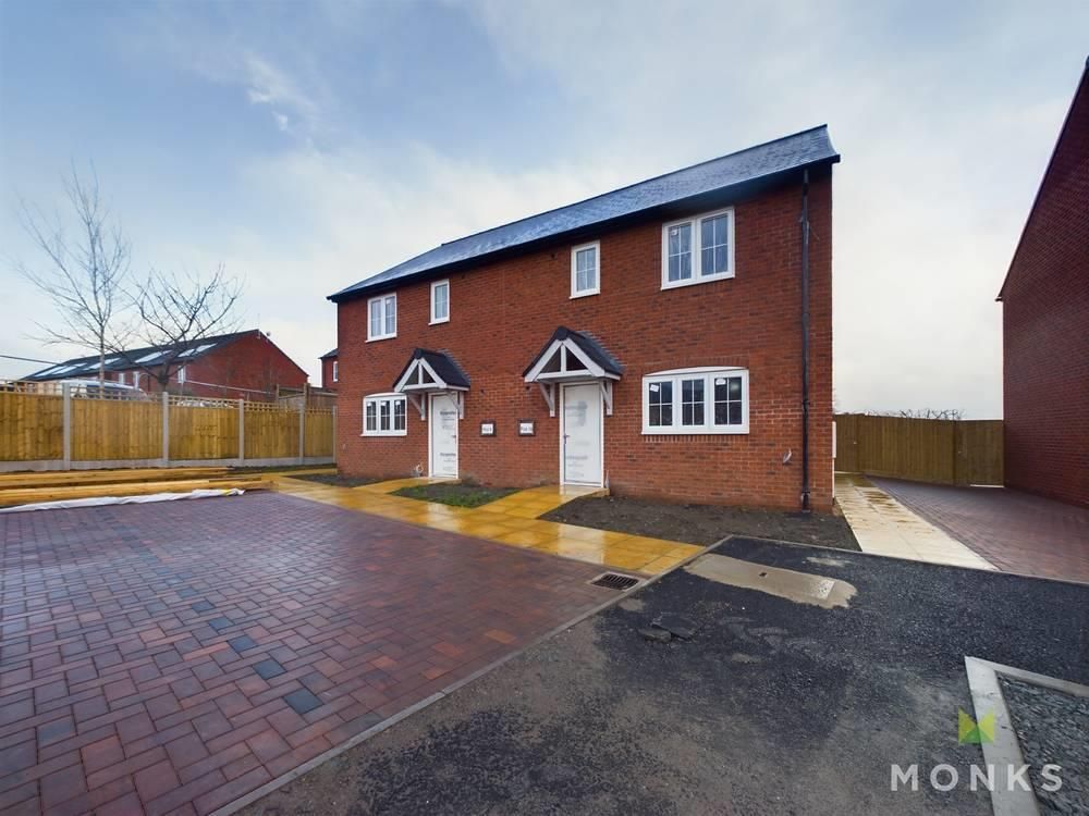 New home, 3 bed semi-detached house for sale in Plot 9, The Westley, Laureate Ley, Minsterley SY5, £269,950