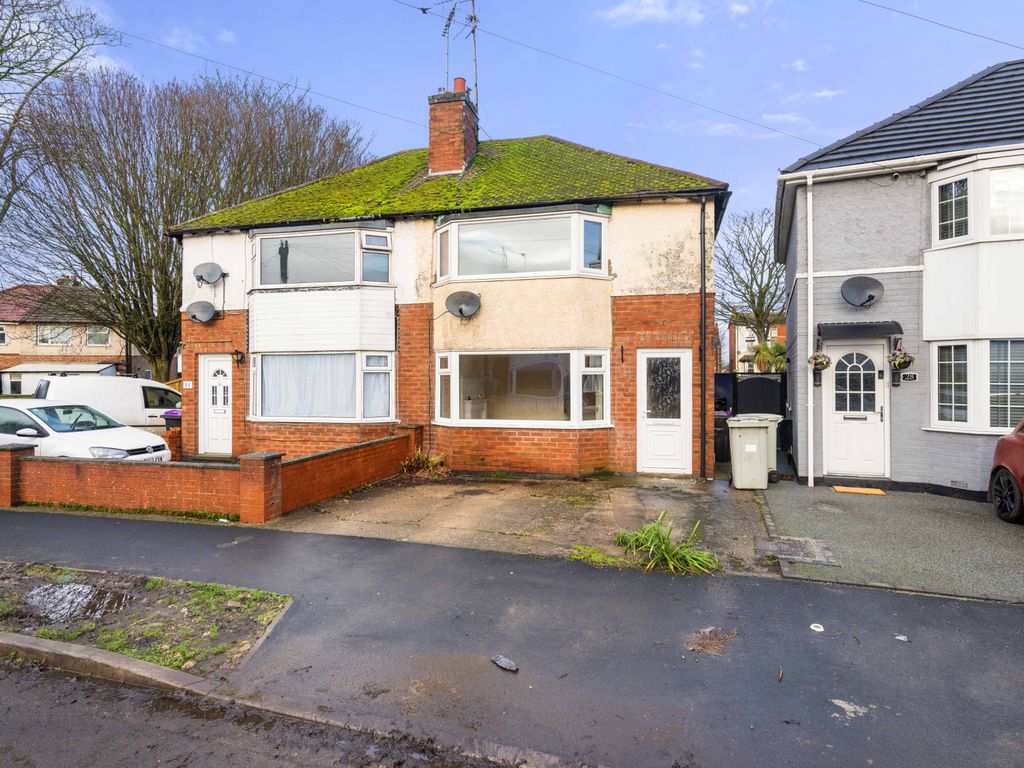 3 bed semi-detached house for sale in Edward Crescent, Skegness PE25, £145,000