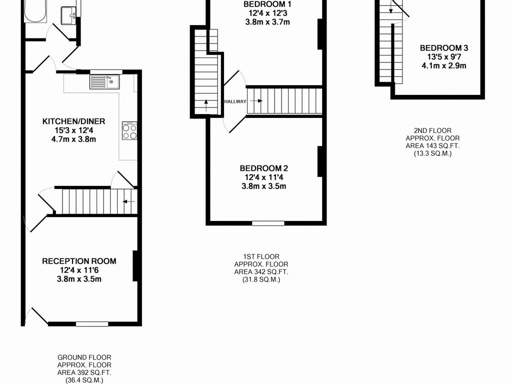 3 bed end terrace house to rent in Humber Road, Beeston NG9, £1,495 pcm