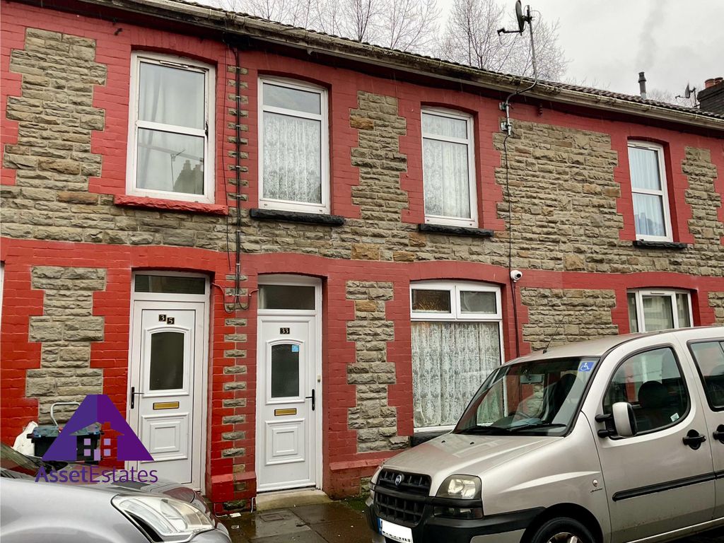 3 bed terraced house for sale in Meadow Street, Llanhilleth, Abertillery NP13, £120,000