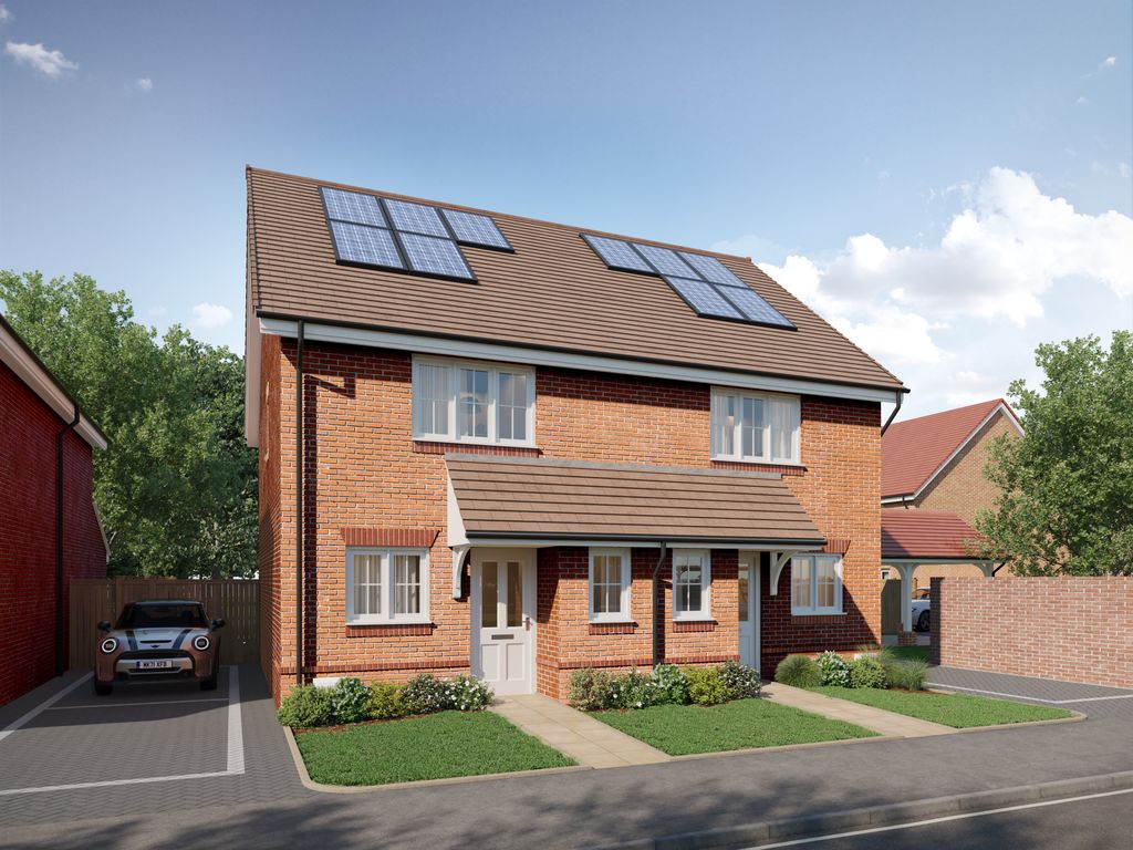 New home, 2 bed semi-detached house for sale in Bilsham Road, Yapton, Arundel BN18, £108,500