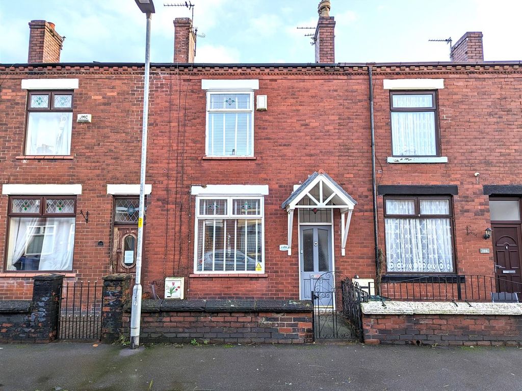 2 bed terraced house for sale in Hope Street, Leigh WN7, £114,950