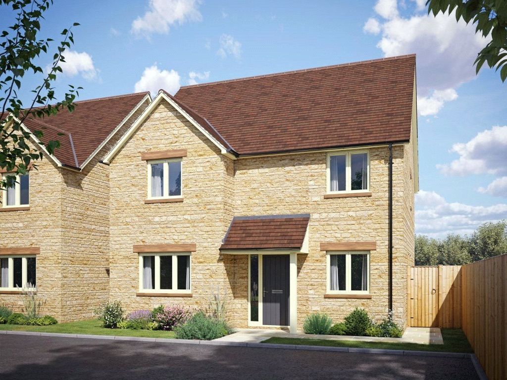 New home, 4 bed detached house for sale in Badbury House, Badbury Fields, Fernham Road, Faringdon, Oxfordshire SN7, £485,000