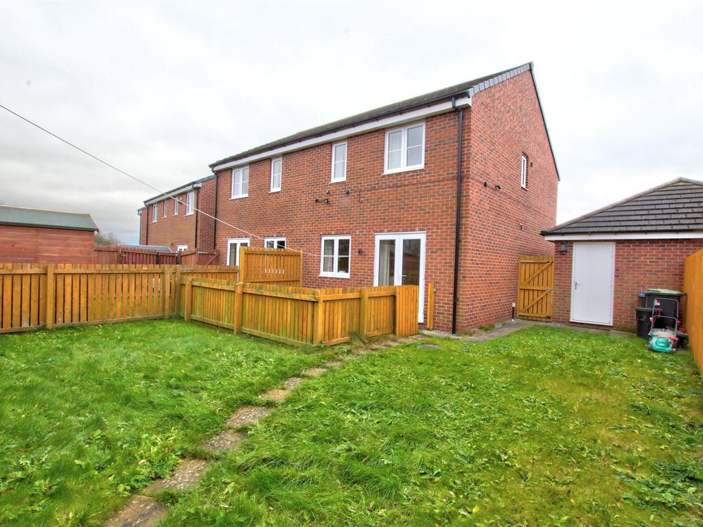 3 bed semi-detached house for sale in Ascot Way, St. Helen Auckland, Bishop Auckland DL14, £97,250