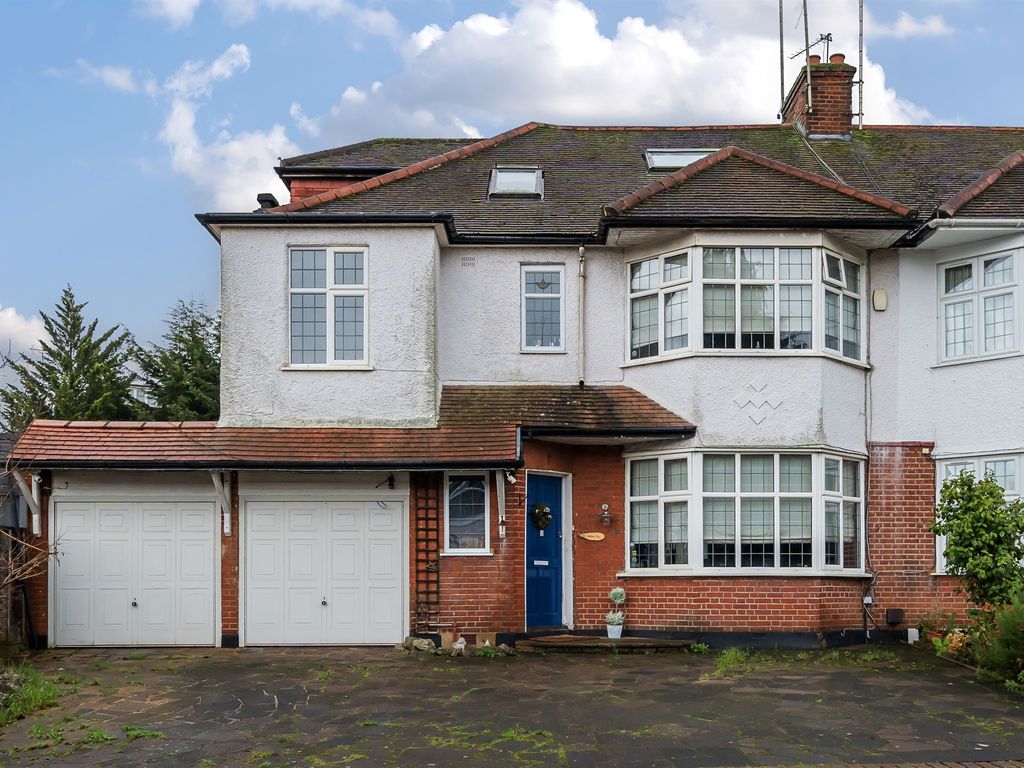 5 bed semi-detached house for sale in The Fairway, New Barnet, Barnet EN5, £1,250,000