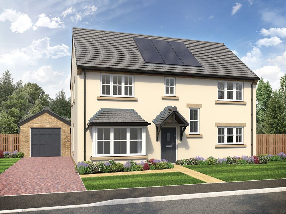 New home, 4 bed detached house for sale in "Wexford" at Wampool Close, Thursby, Carlisle CA5, £359,950