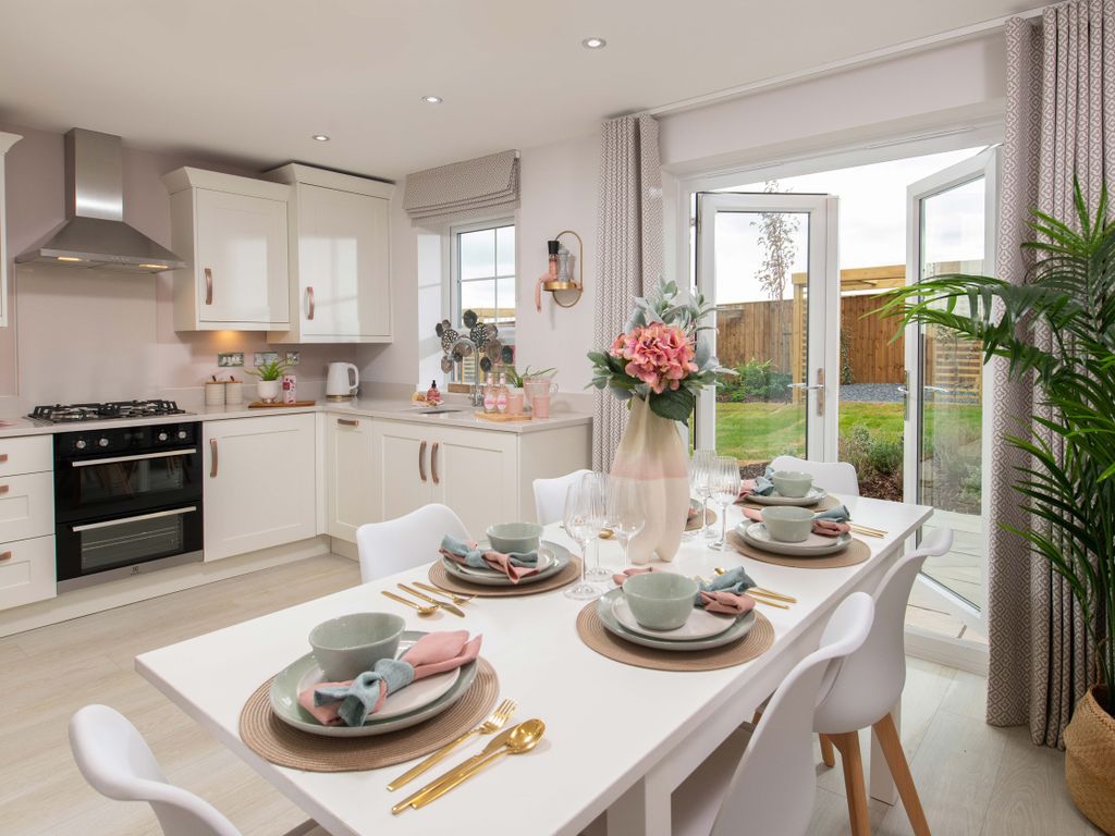 New home, 3 bed end terrace house for sale in "Ellerton" at Grange Road, Hugglescote, Coalville LE67, £259,995