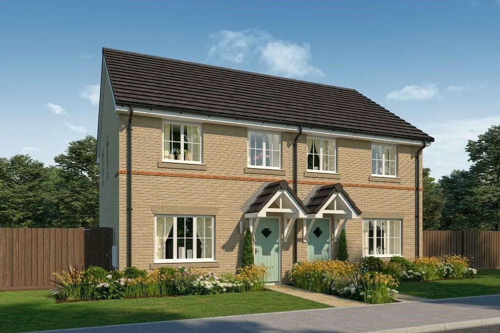 New home, 3 bed semi-detached house for sale in Near Oak Road, Tidings Hill, Halstead CO9, £344,995