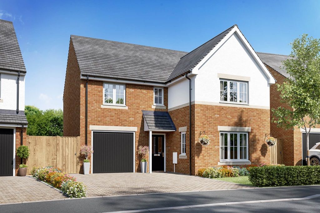 New home, 4 bed detached house for sale in 