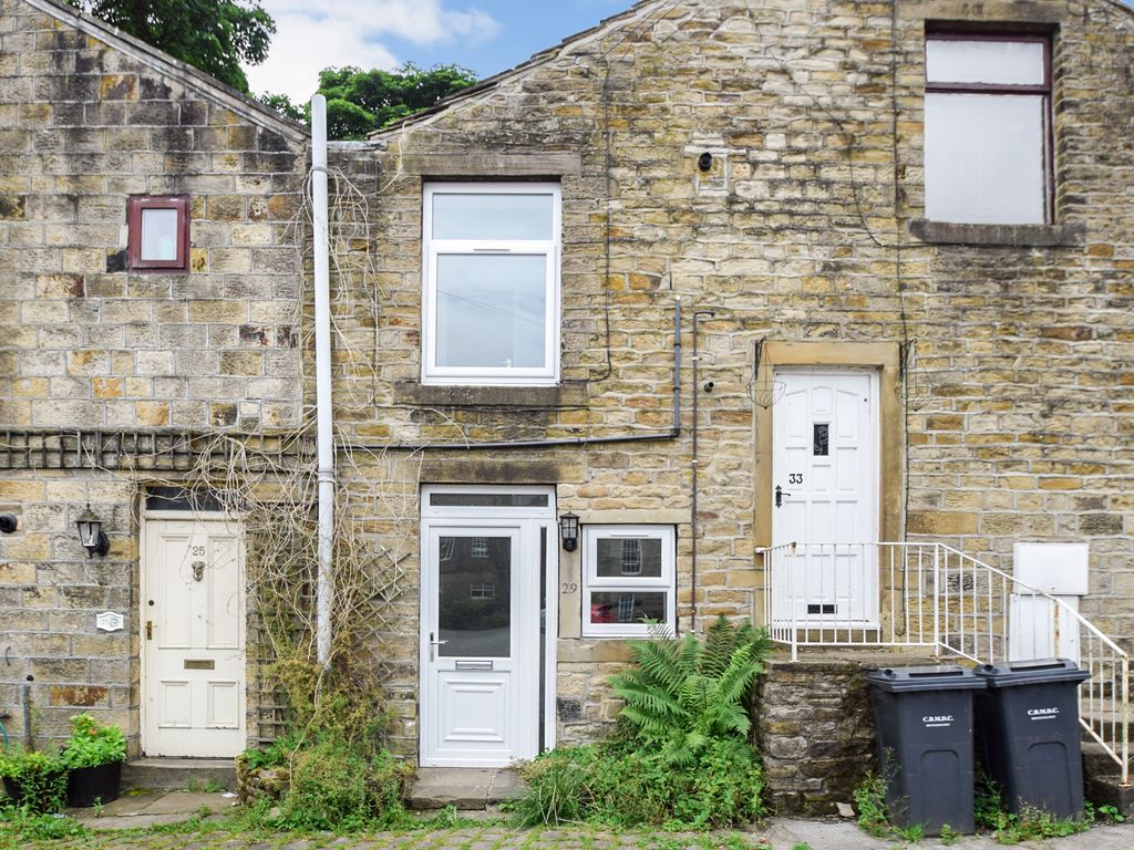 2 bed terraced house for sale in Goose Eye, Laycock, Keighley, West Yorkshire BD22, £80,000