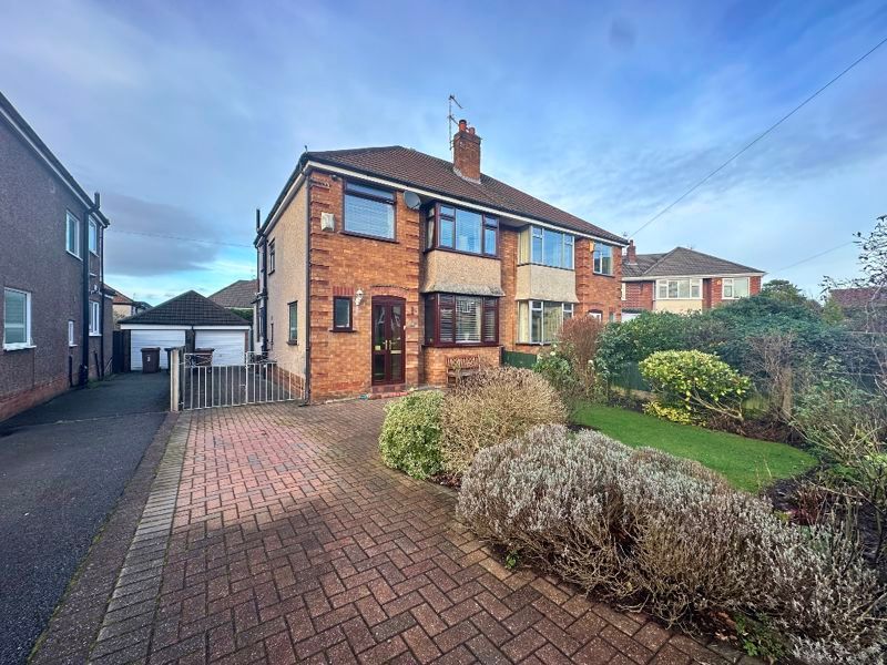 3 bed semi-detached house for sale in Frost Drive, Irby, Wirral CH61, £325,000