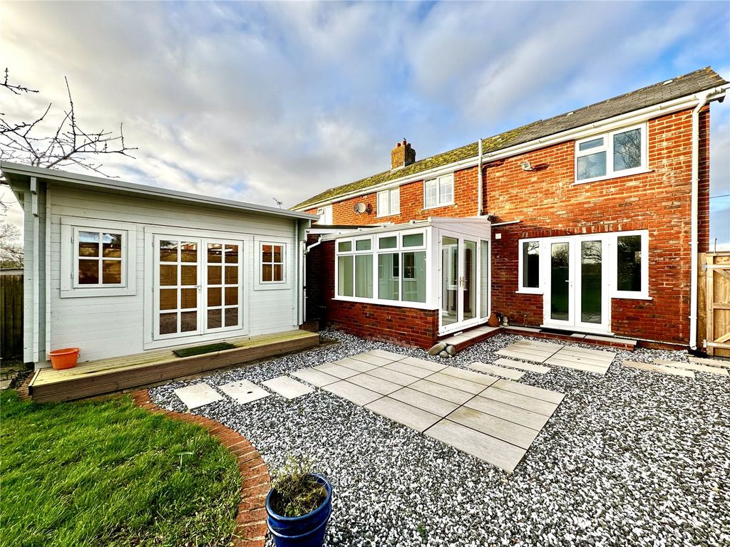 4 bed semi-detached house for sale in Pilley Hill, Pilley, Lymington, Hampshire SO41, £699,999