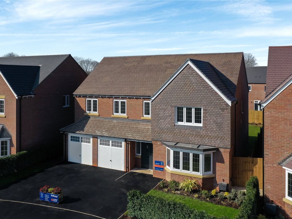 New home, 5 bed detached house for sale in Rolleston Manor, Rolleston On Dove, Staffordshire DE13, £629,995