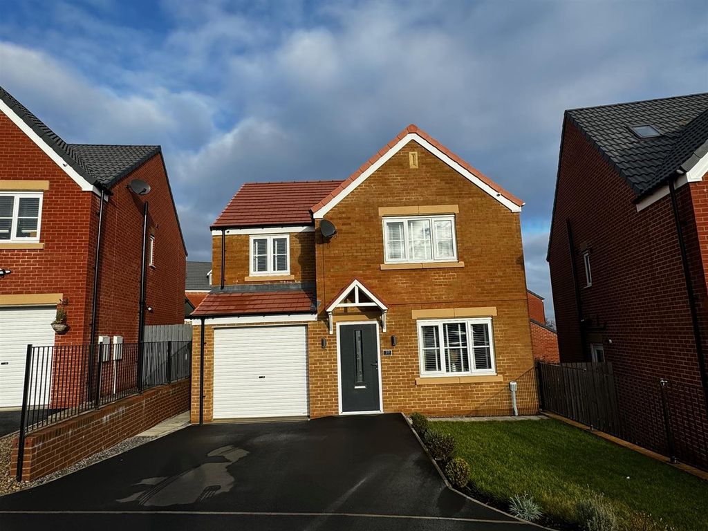 New home, 4 bed detached house for sale in Manor Drive, Sacriston, Durham DH7, £279,950